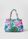 Multicolour pure cotton beach bag_1