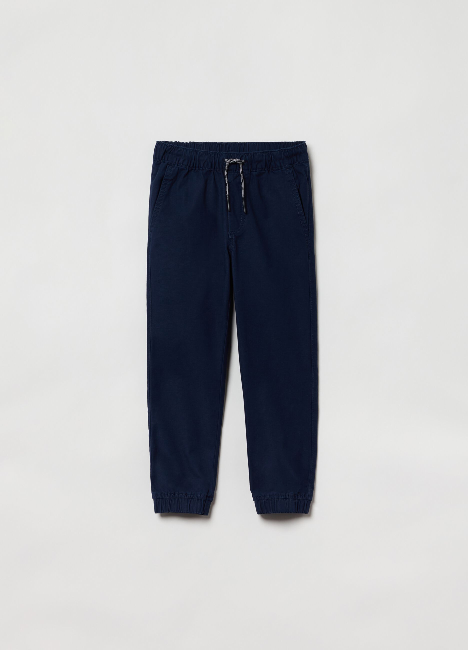 Pantalone jogger con coulisse