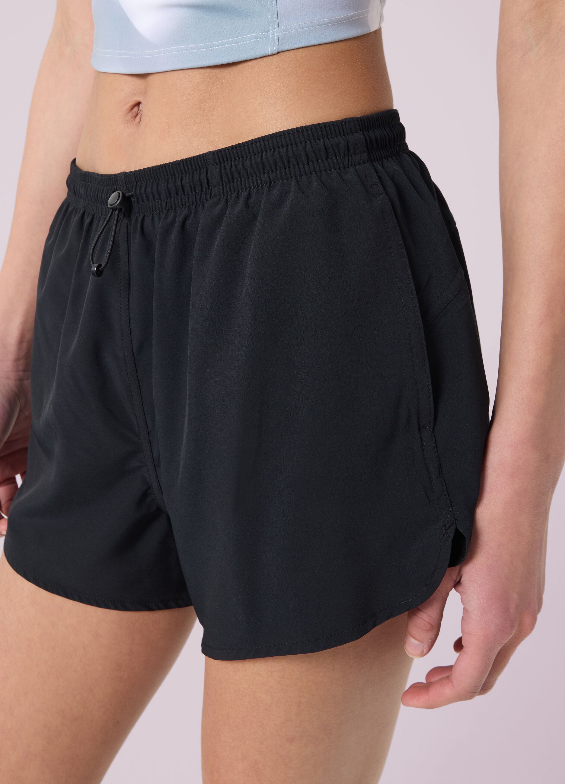 Lightweight fabric fitness shorts ALTAVIA STUDIO