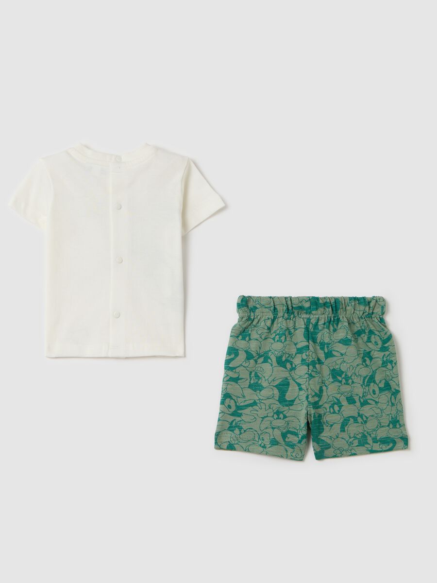 Organic cotton set with Sylvester the Cat print_1