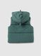 Regular fit green children's gilet_1