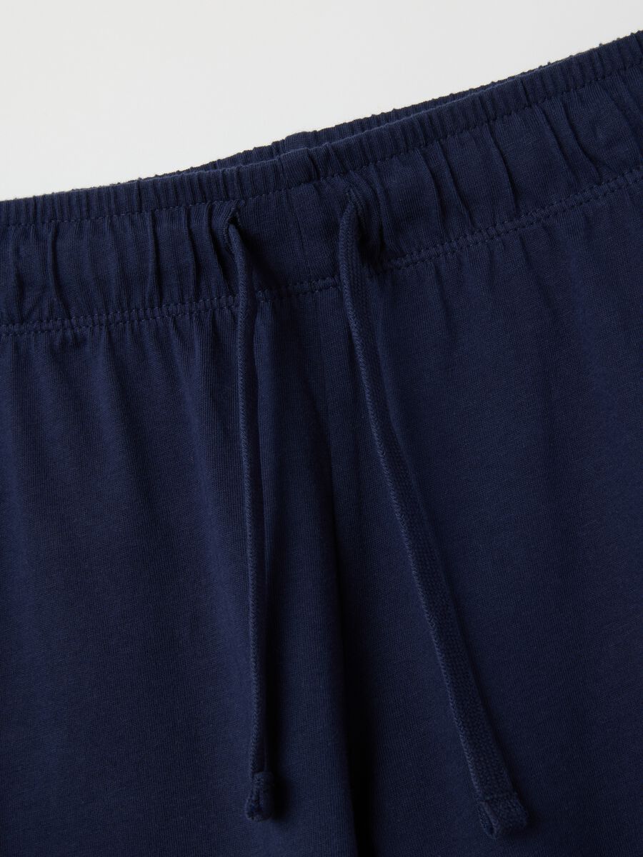Set di pantaloncini da bambino in puro cotone multicolor regular fit_3