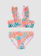 Girls&rsquo; pink bikini with ruffles_0
