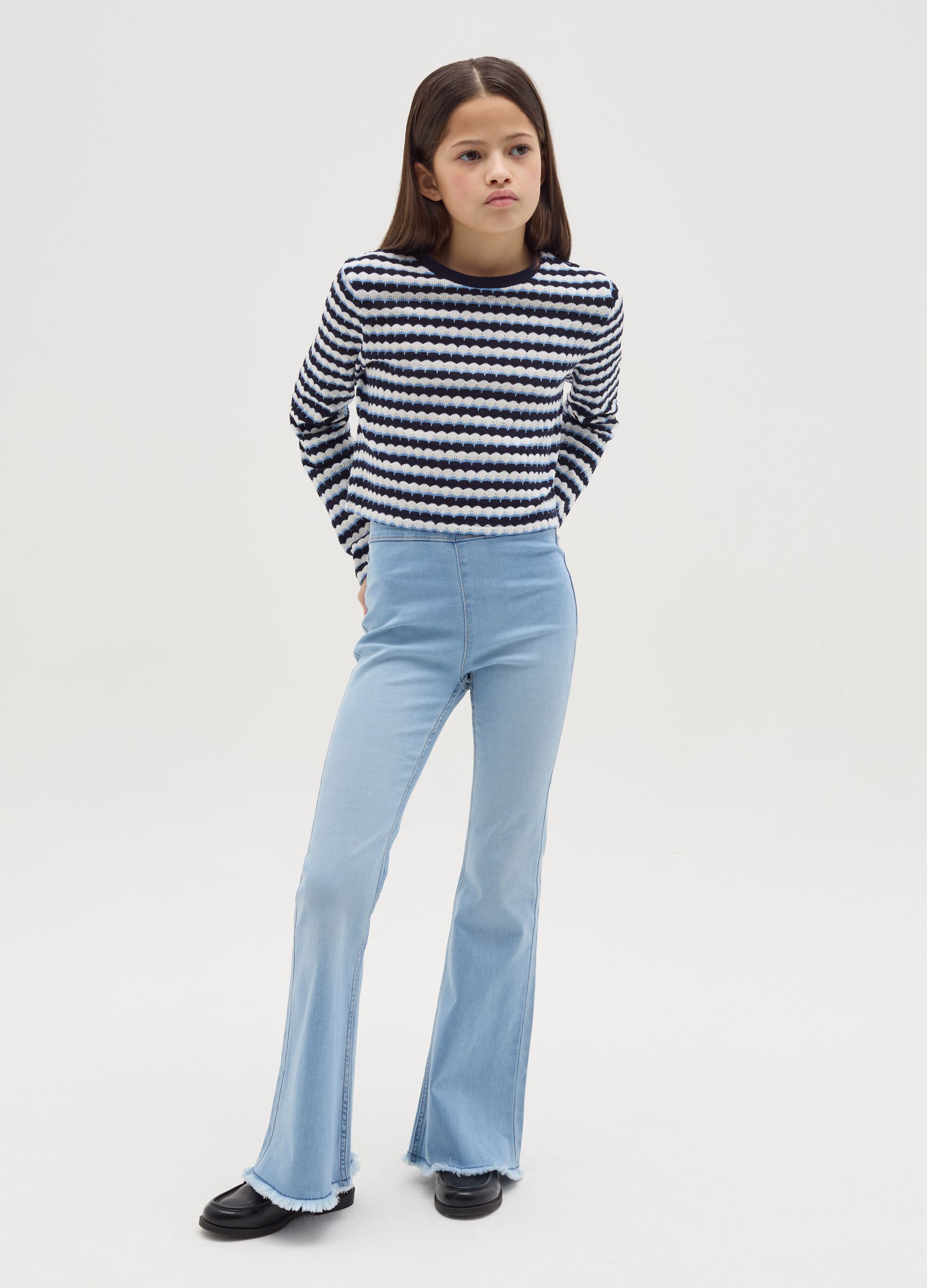 Jeggings flare fit