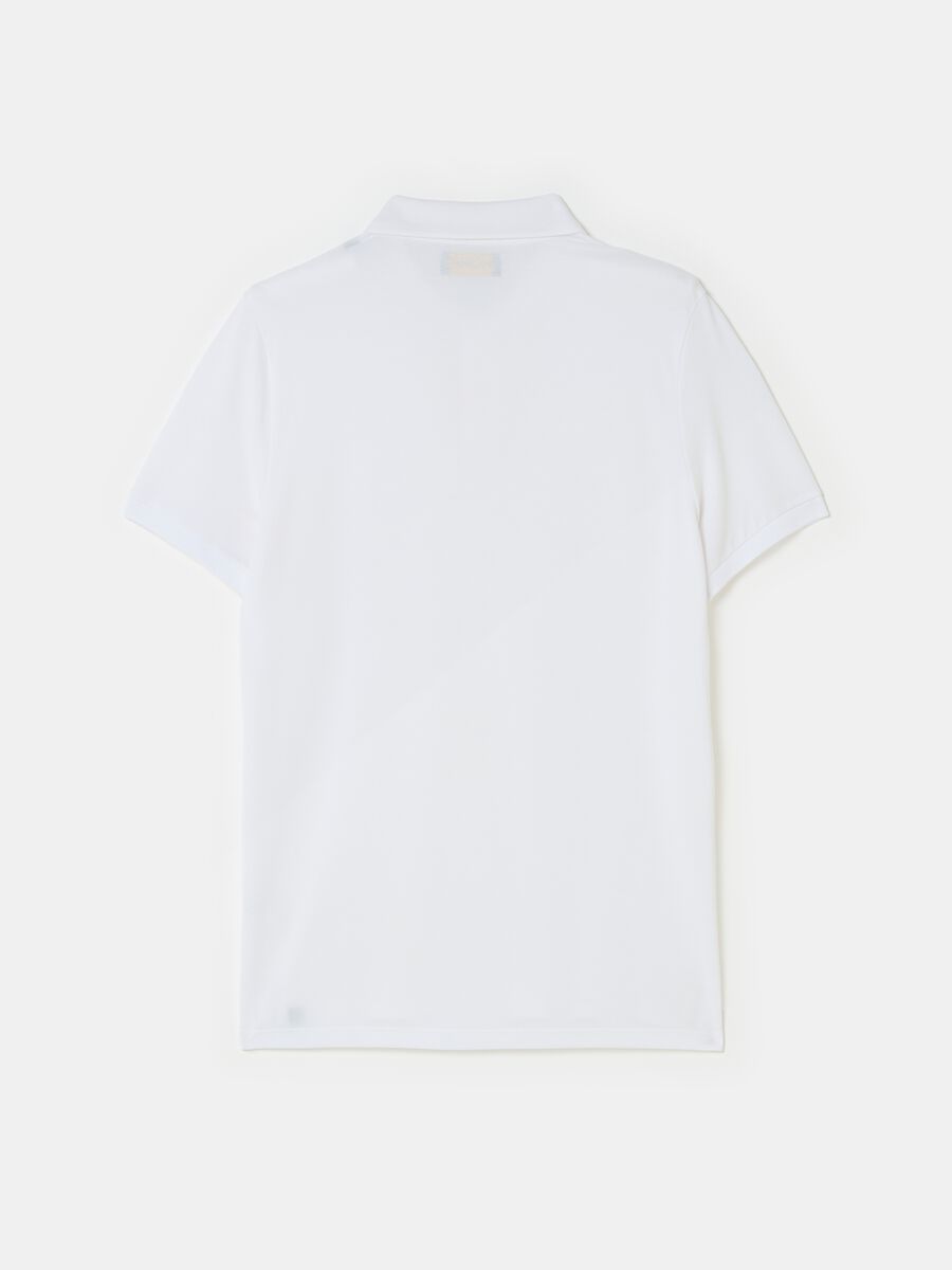 Supima cotton piquet polo shirt_4