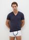 Men's blue pure cotton t-shirt twin pack regular fit_0