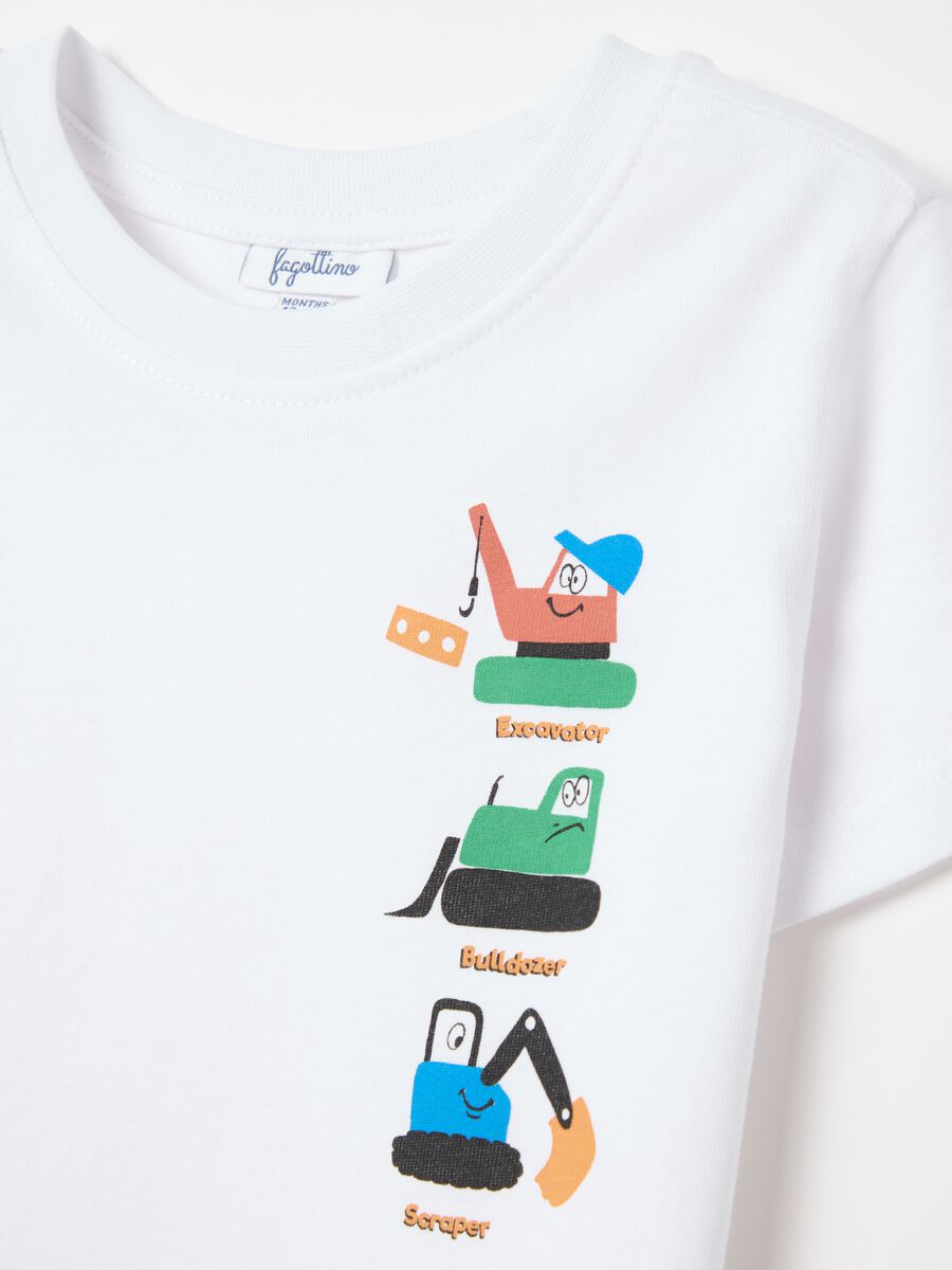 Set of boy’s short-sleeved, multicoloured tops in 100% cotton with regular fit._3