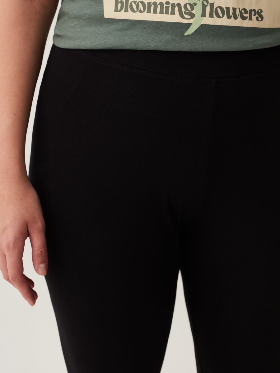 Leggings in cotone stretch Curvy_3