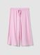Pink striped pure cotton pyjama shorts - regular fit_4
