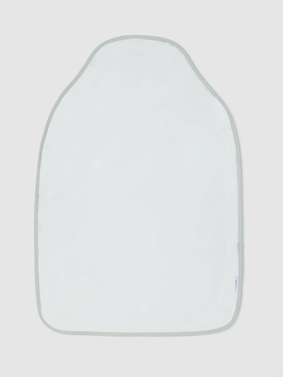 Green 100% cotton baby changing mat with teddy bear design_2