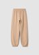 Sand jogger trousers in pure cotton_1