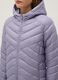 Purple padded jacket regular fit with hood_3