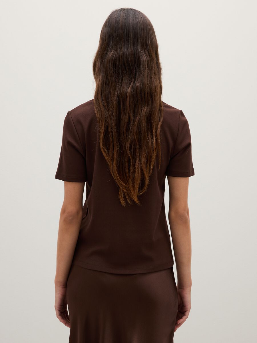 T-shirt nera regular fit_2