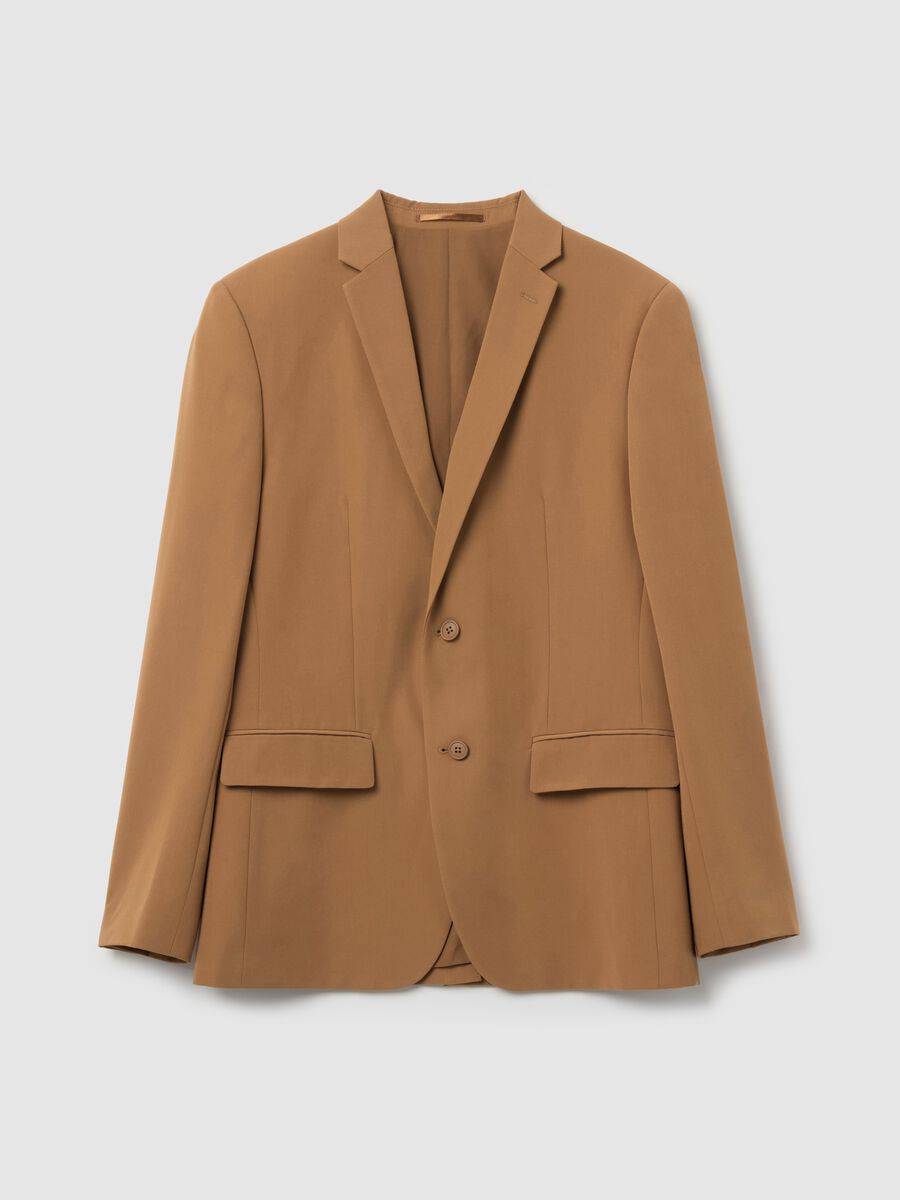 Slim-fit single-breasted blazer_4