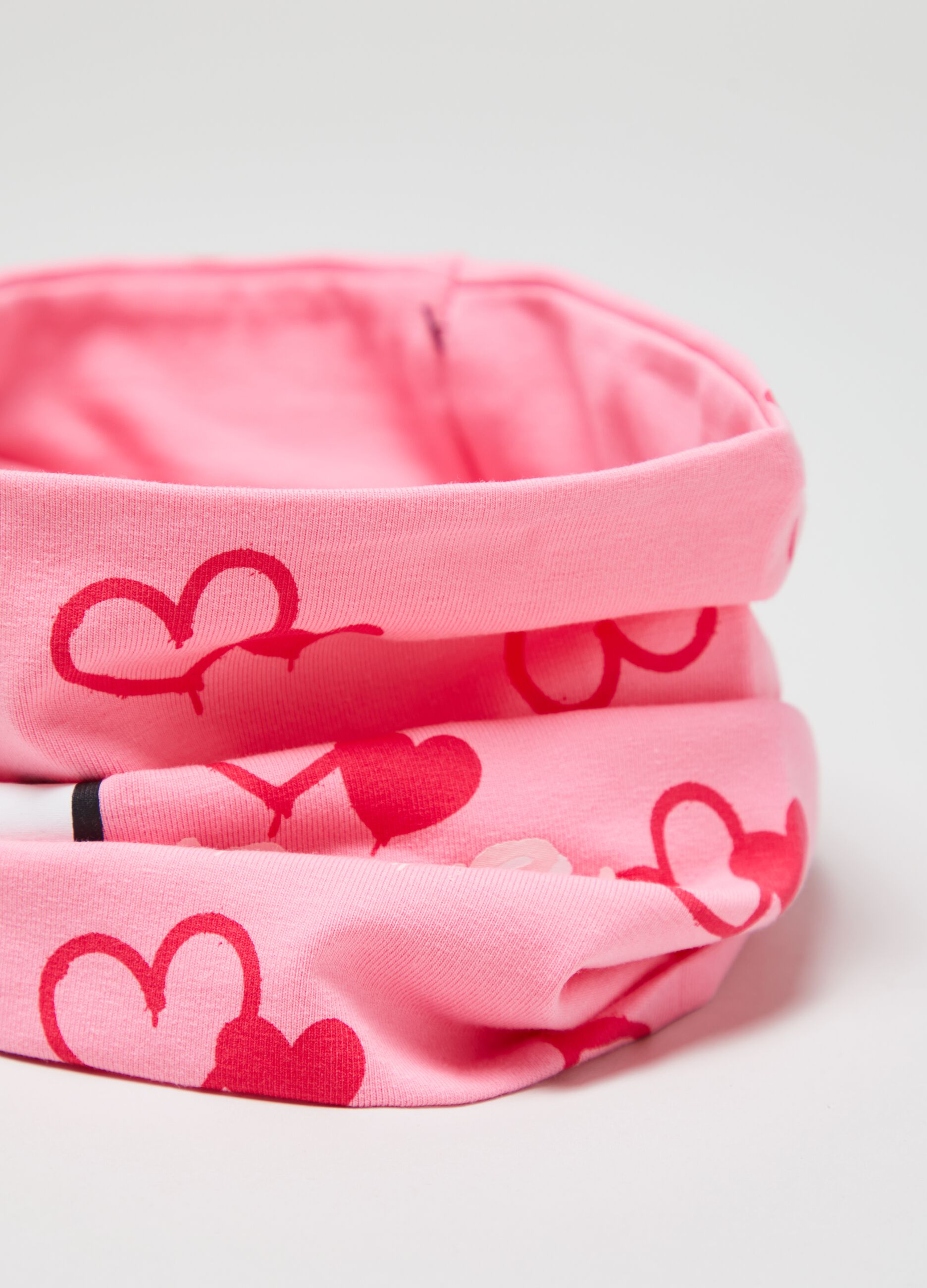 Scaldacollo in jersey con stampa Minnie _2
