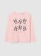 Pink cotton regular fit girls' shirt_0