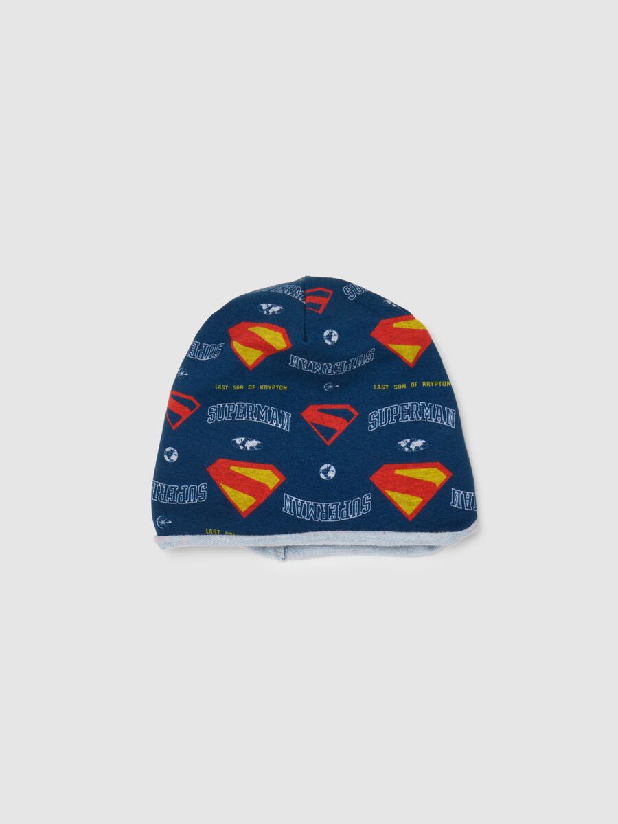Grey stretch cotton child's hat_0