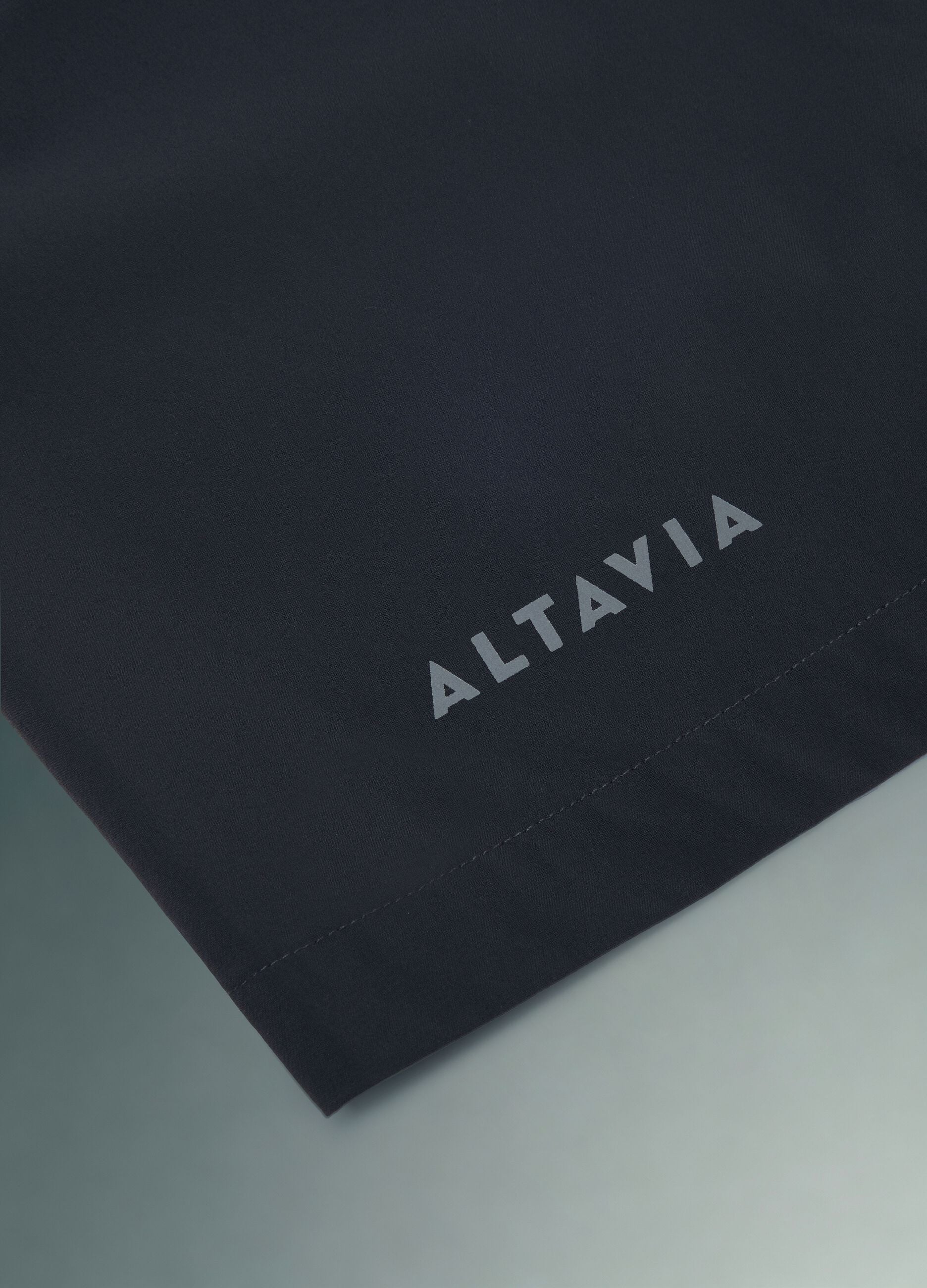 Black ALTAVIA BIKE technical shorts in stretch fabric