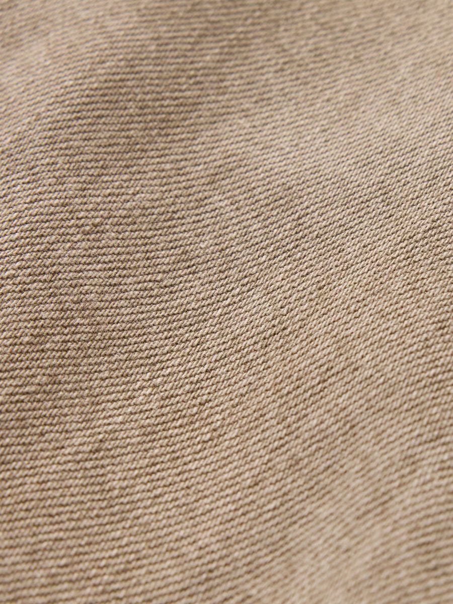Beige wide-leg workwear jeans_4