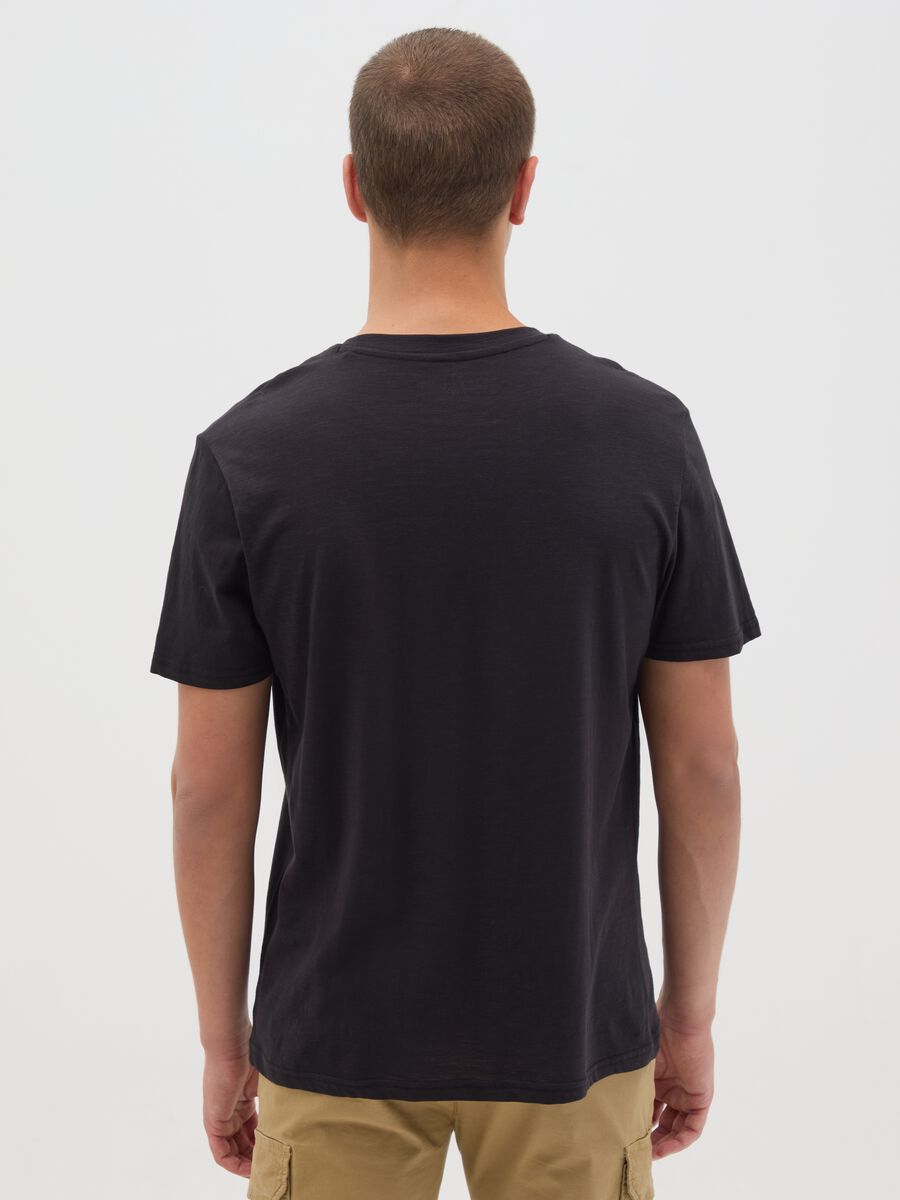 Men's Black Dragon Cotton T-shirt_3