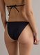 Black stretch bikini bottoms with tie sides_2