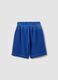 Boys&rsquo; blue 100% cotton cargo shorts &ndash; baggy fit_4