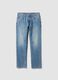 Regular-fit pure cotton denim jeans_0
