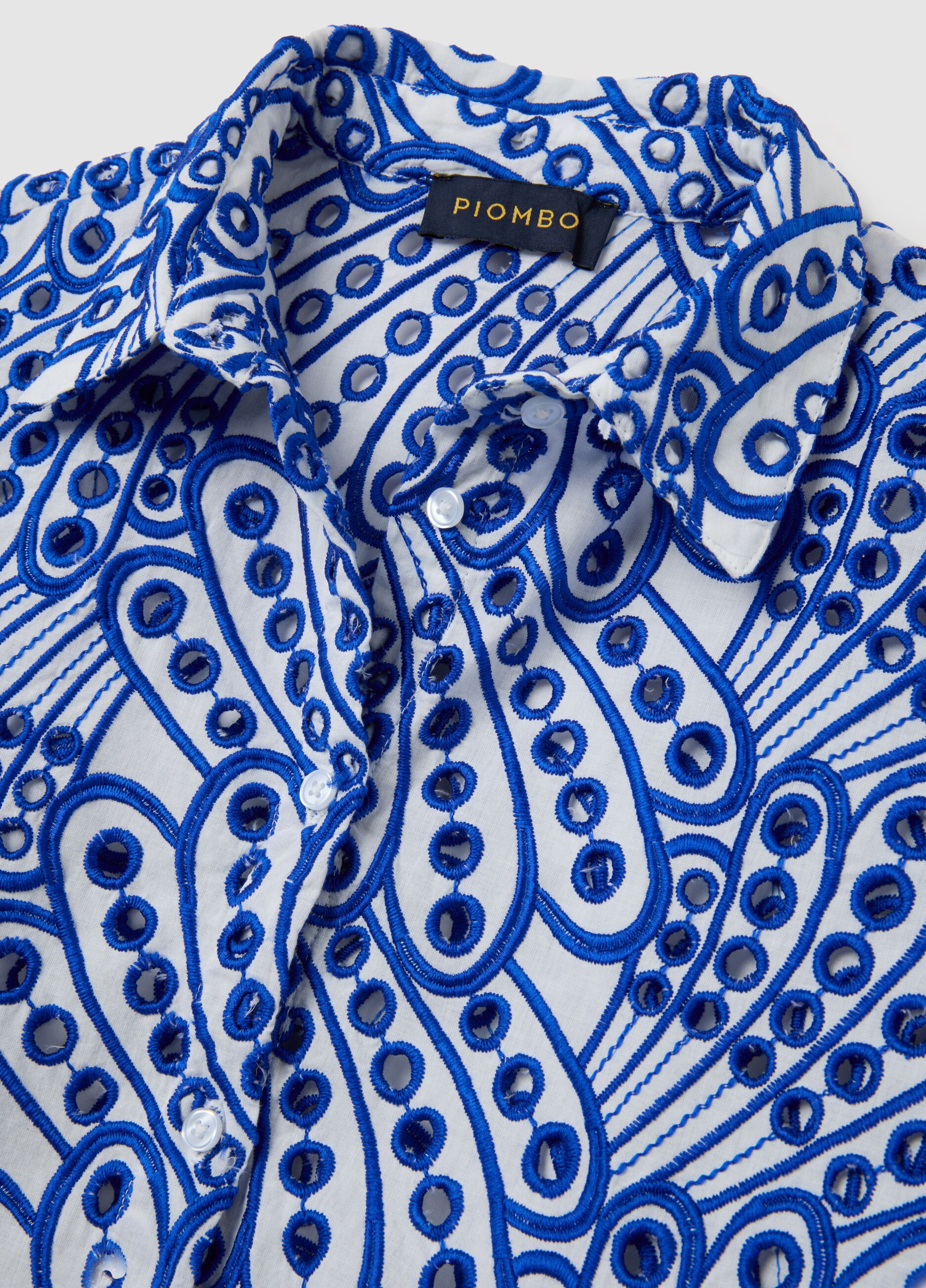 Women's pure cotton multicolour regular fit shirt
