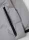 Grey padded children's jacket with hood_2
