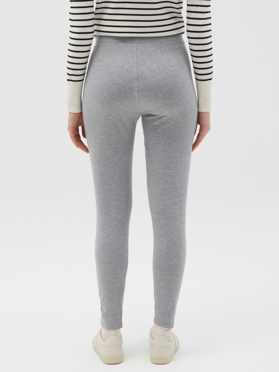 Essential leggings in stretch cotton_3