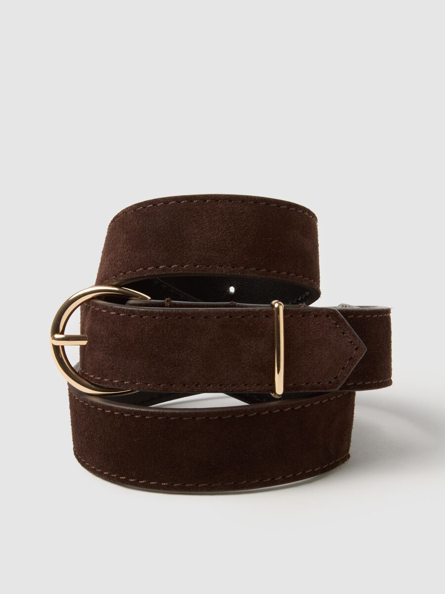 Brown Genuine Leather Belt_1