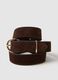 Brown Genuine Leather Belt_1