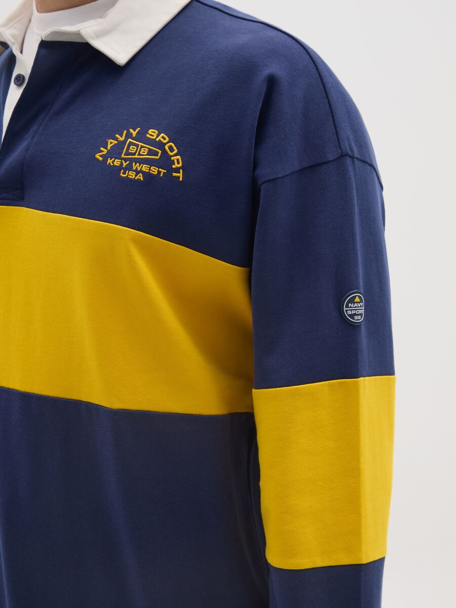 Multicolour Pure Cotton Polo Shirt_3