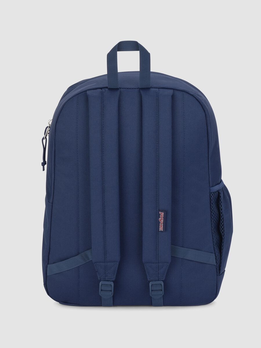 Zaino blu con tasca frontale_1