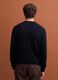 Black pure merino wool crew-neck jumper, regular fit_3