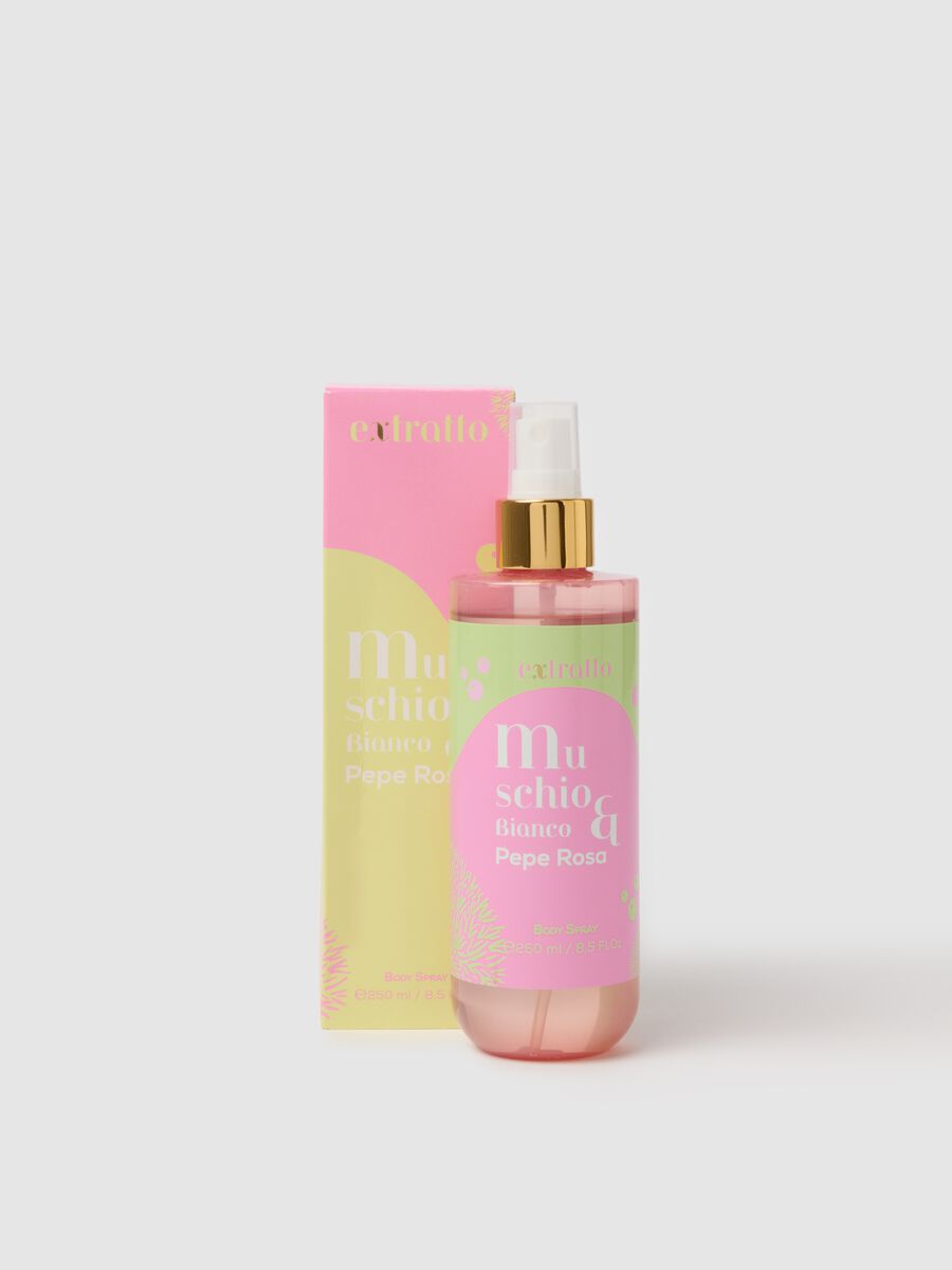 Body Spray per il corpo con note di pepe rosa e muschio, fresco e vivace, cremoso e avvolgente._0