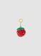 Red strawberry-shaped keyring_0