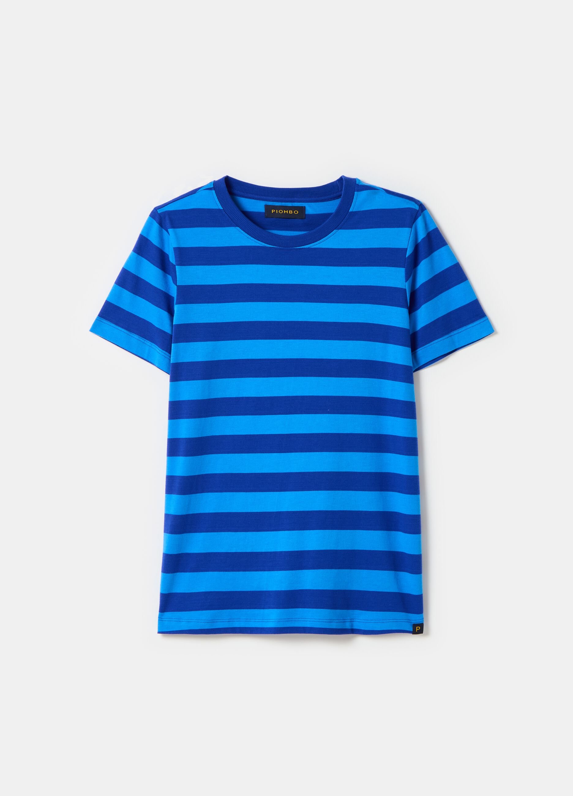 T-shirt in cotone a righe