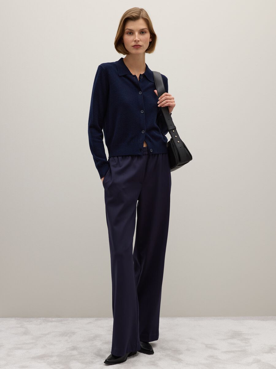 Blue Wool Cardigan_2