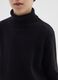 Boys' Black High-Neck Sweater in Pure Cotton Regular Fit_2