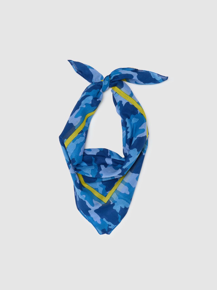 Pure Cotton Camouflage Scarf by Ovs_0