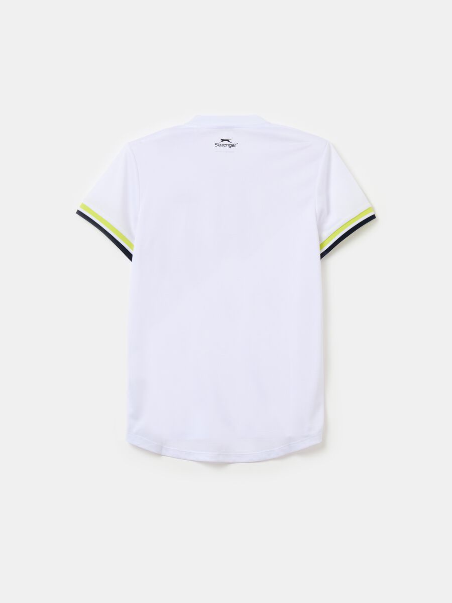 Slazenger tennis polo shirt with mandarin collar_1