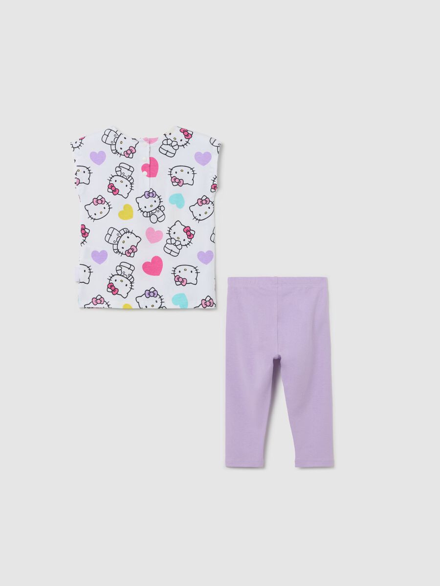 Jogging set with Hello Kitty and hearts print_1