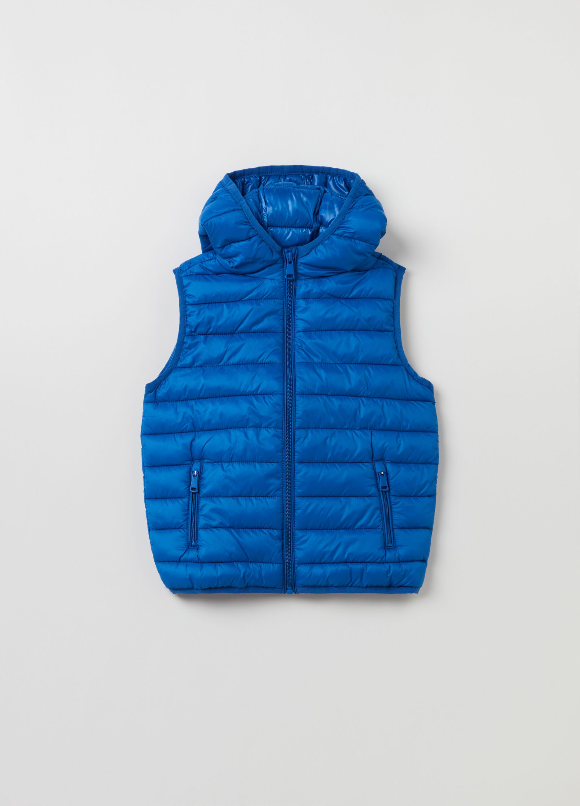 Gilet ultralight con cappuccio