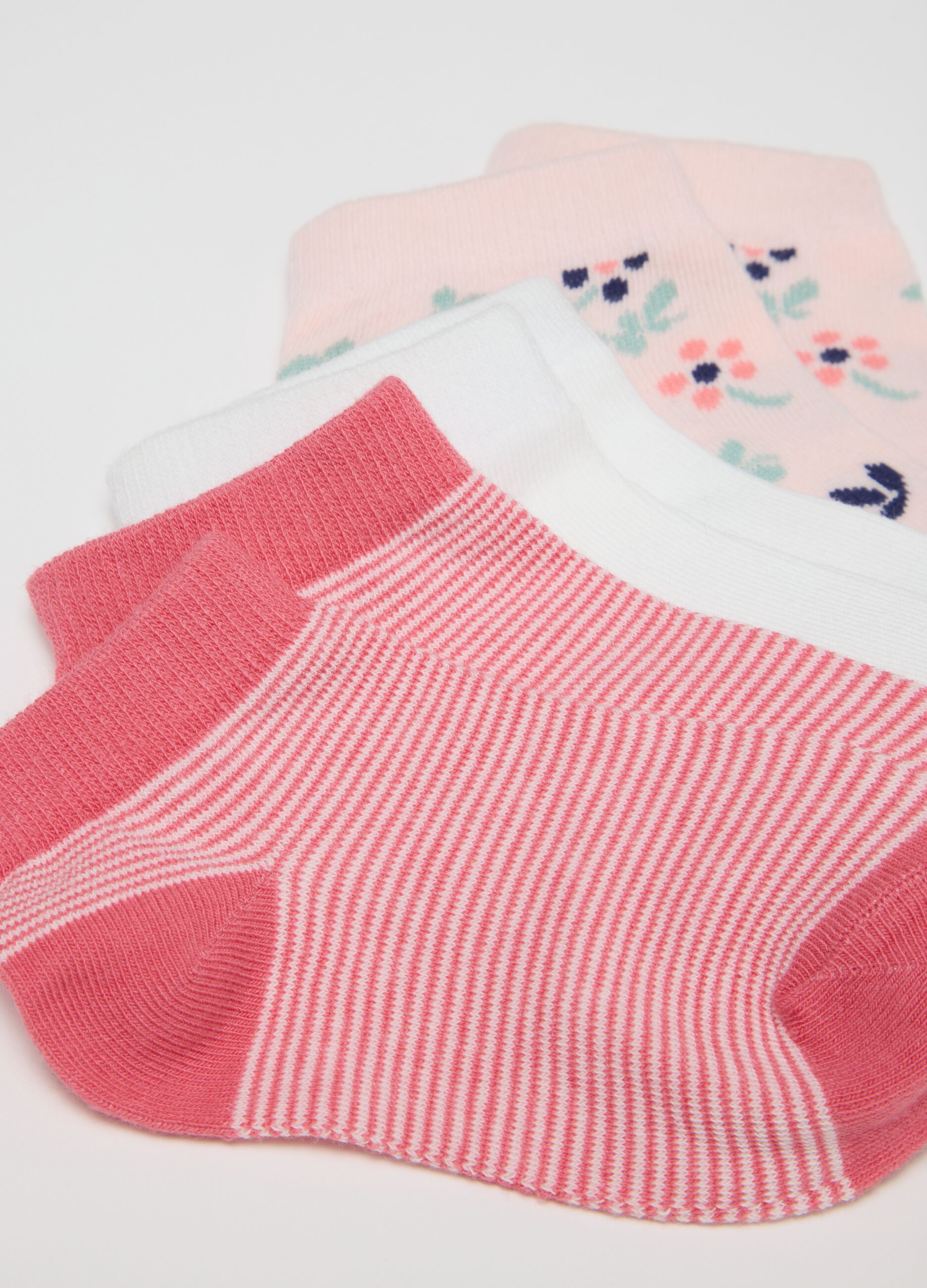 Girls' Cotton Multicolour Sock Multipack