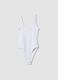 White ribbed stretch-cotton bodysuit with wide neckline_0