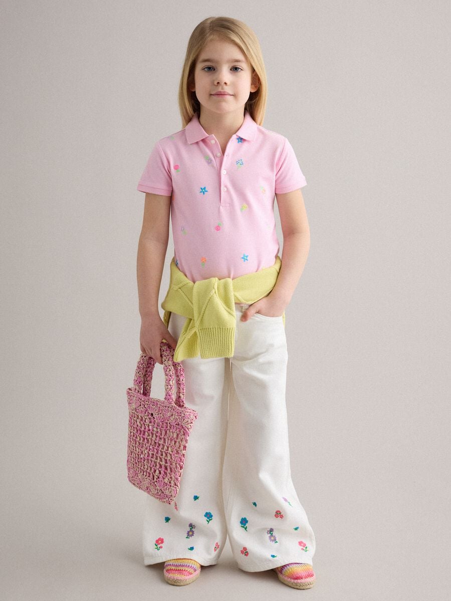 Multicoloured pure paper fabric bag for girls with shoulder strap_1
