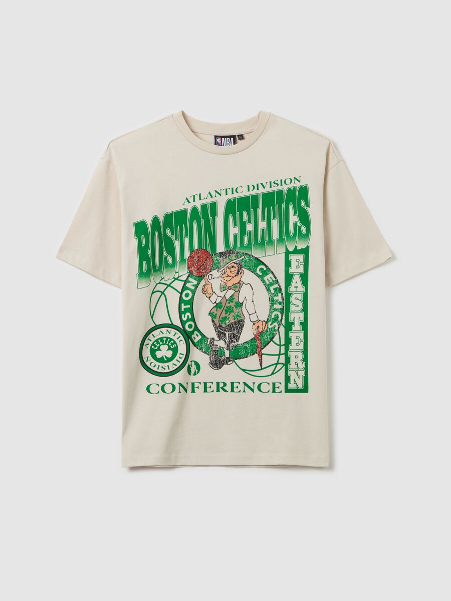 T-shirt in cotone con stampa NBA Boston Celtics_3