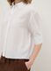 Regular fit white pure viscose shirt_3