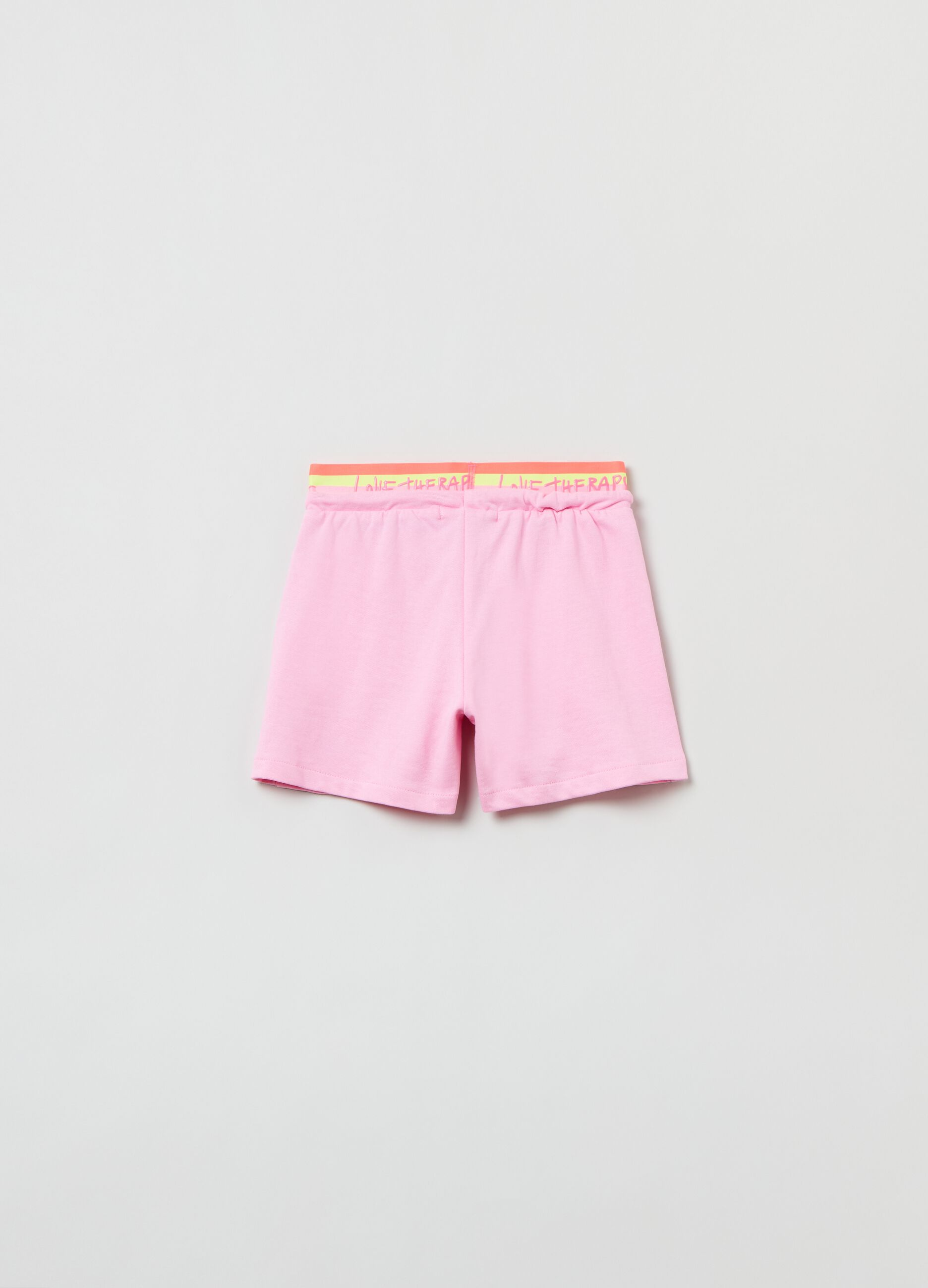 Shorts con elastico stampa Love Therapy_2